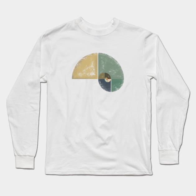 Spiral-abstract-grunge Long Sleeve T-Shirt by pilipsjanuariusDesign